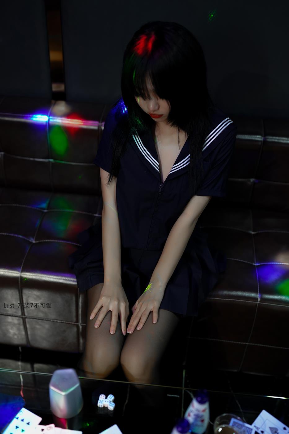 图片[55]-人气Coser@柒柒要乖哦 反差JK少女 [86P] – 速更版-美库