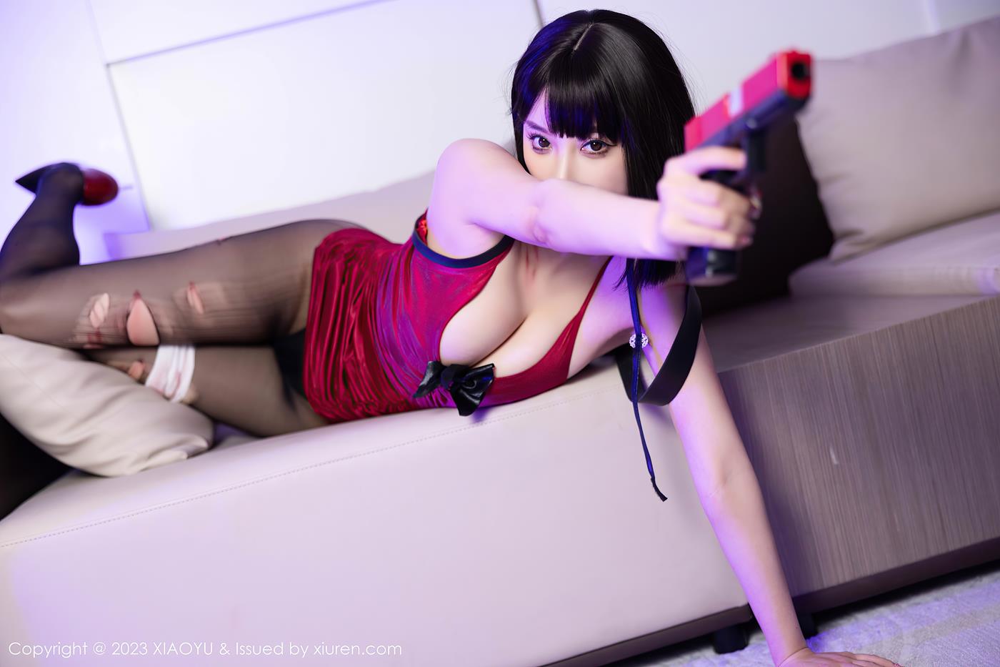 图片[29]-[XIAOYU语画界]2023.07.21 VOL.1075 杨晨晨Yome 羡君犹有黑丝垂 [48+1P] – 速更版-美库