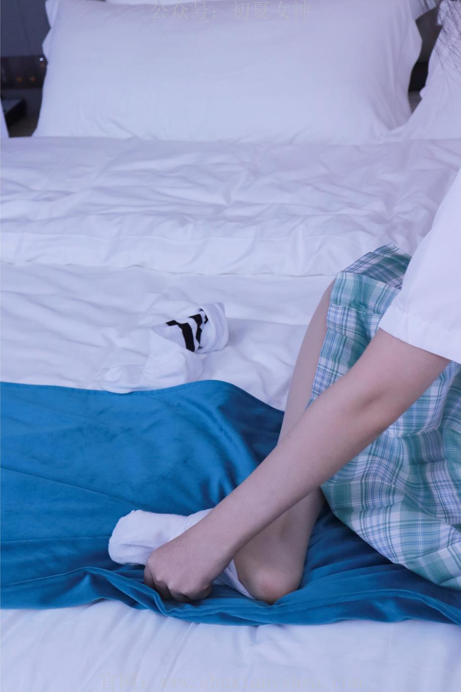 图片[67]-初夏女神 NO.013 念念 常规S码绿色JK套搭配小白鞋[126P] – 速更版-美库