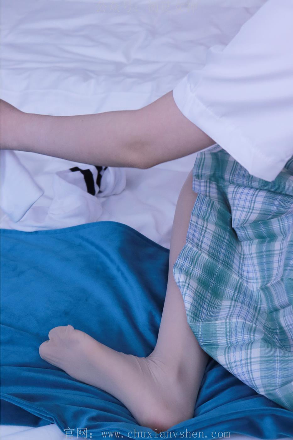 图片[69]-初夏女神 NO.013 念念 常规S码绿色JK套搭配小白鞋[126P] – 速更版-美库