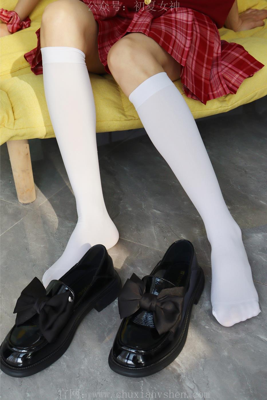 图片[21]-初夏女神  蓝莓 S码大红色JK套搭小黑皮鞋[100P] – 速更版-美库