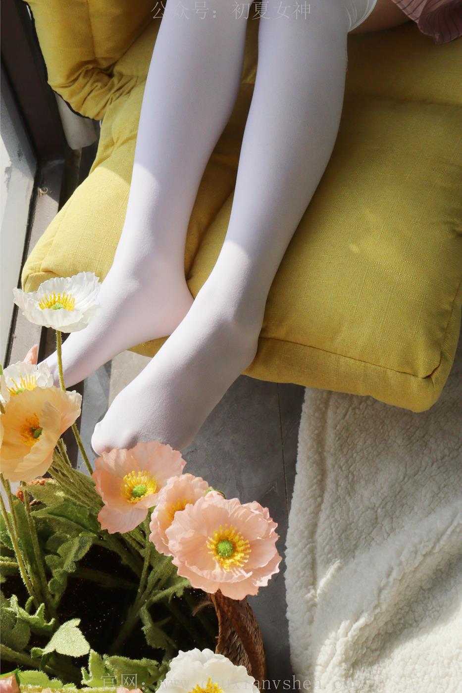 图片[21]-初夏女神 十一 粉色S码休闲JK搭白色高跟鞋[97P] – 速更版-美库