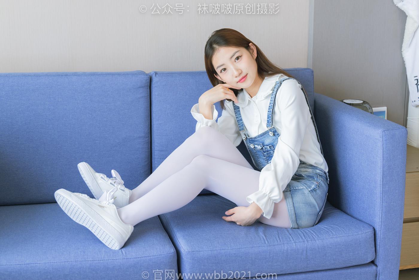 图片[14]-[BoBoSocks袜啵啵]NO.261 小沫-板鞋、厚白丝[143P] – 速更版-美库