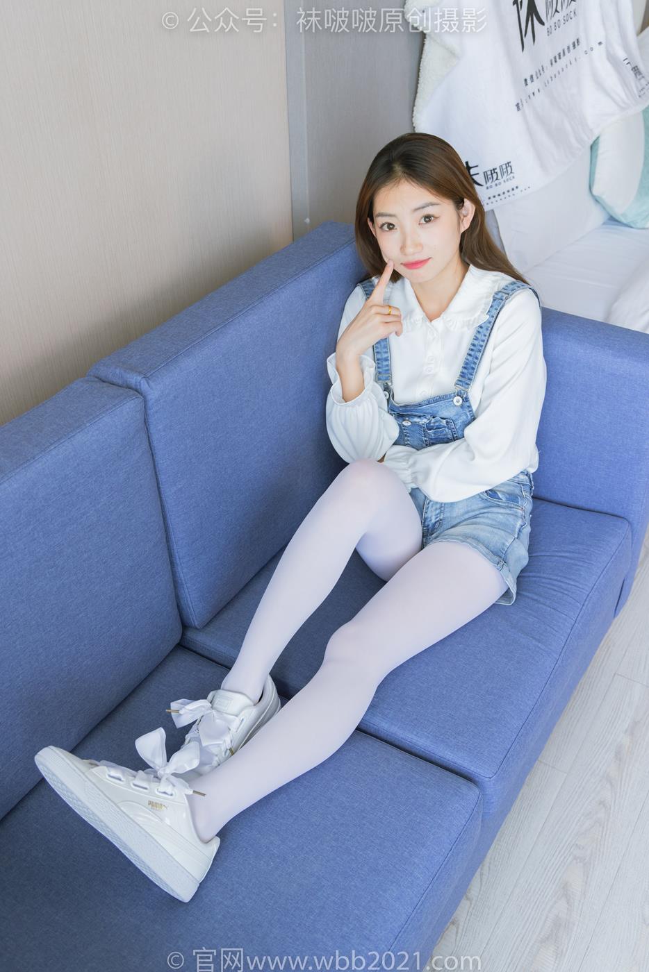 图片[23]-[BoBoSocks袜啵啵]NO.261 小沫-板鞋、厚白丝[143P] – 速更版-美库