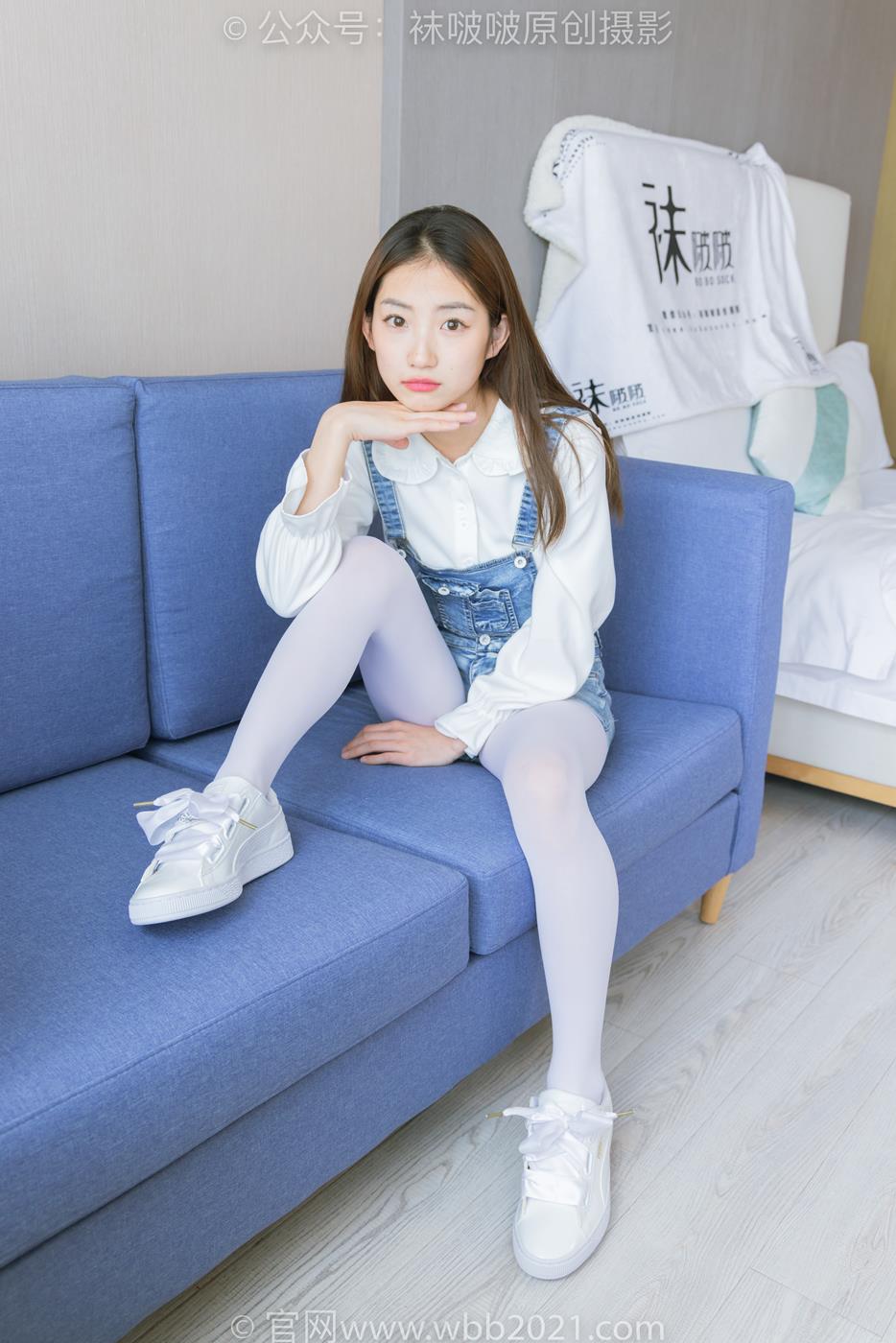 图片[25]-[BoBoSocks袜啵啵]NO.261 小沫-板鞋、厚白丝[143P] – 速更版-美库