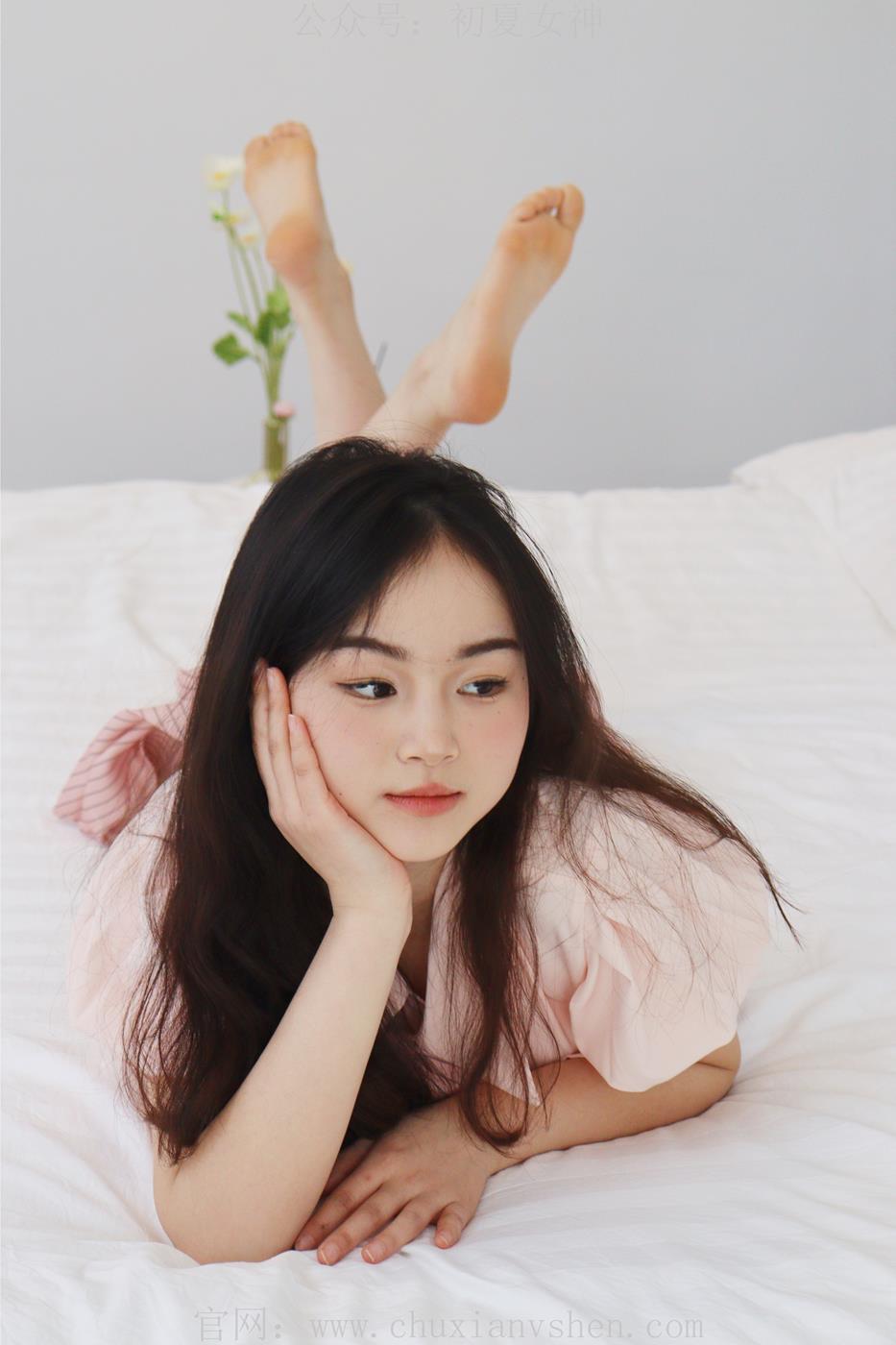 图片[71]-初夏女神 十一 粉色S码休闲JK搭白色高跟鞋[97P] – 速更版-美库