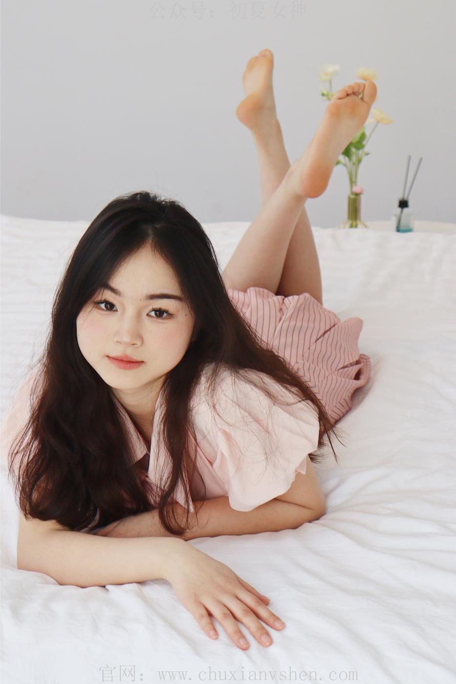 图片[72]-初夏女神 十一 粉色S码休闲JK搭白色高跟鞋[97P] – 速更版-美库