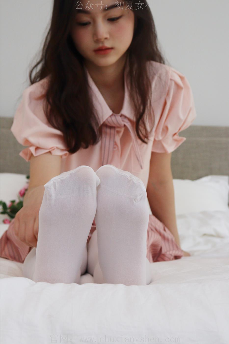 图片[84]-初夏女神 十一 粉色S码休闲JK搭白色高跟鞋[97P] – 速更版-美库