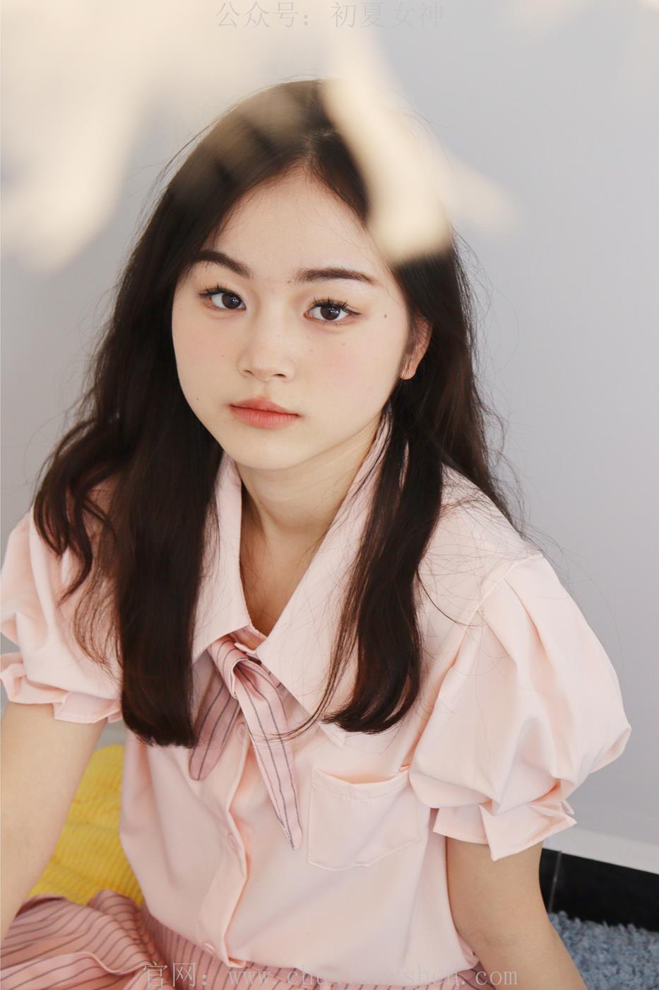 图片[93]-初夏女神 十一 粉色S码休闲JK搭白色高跟鞋[97P] – 速更版-美库