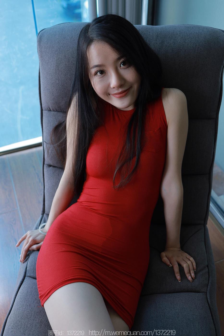 图片[34]-[IESS异思趣向] 2023.02.25 丝享家1372：婉萍《红色包臀裙》[88P] – 速更版-美库