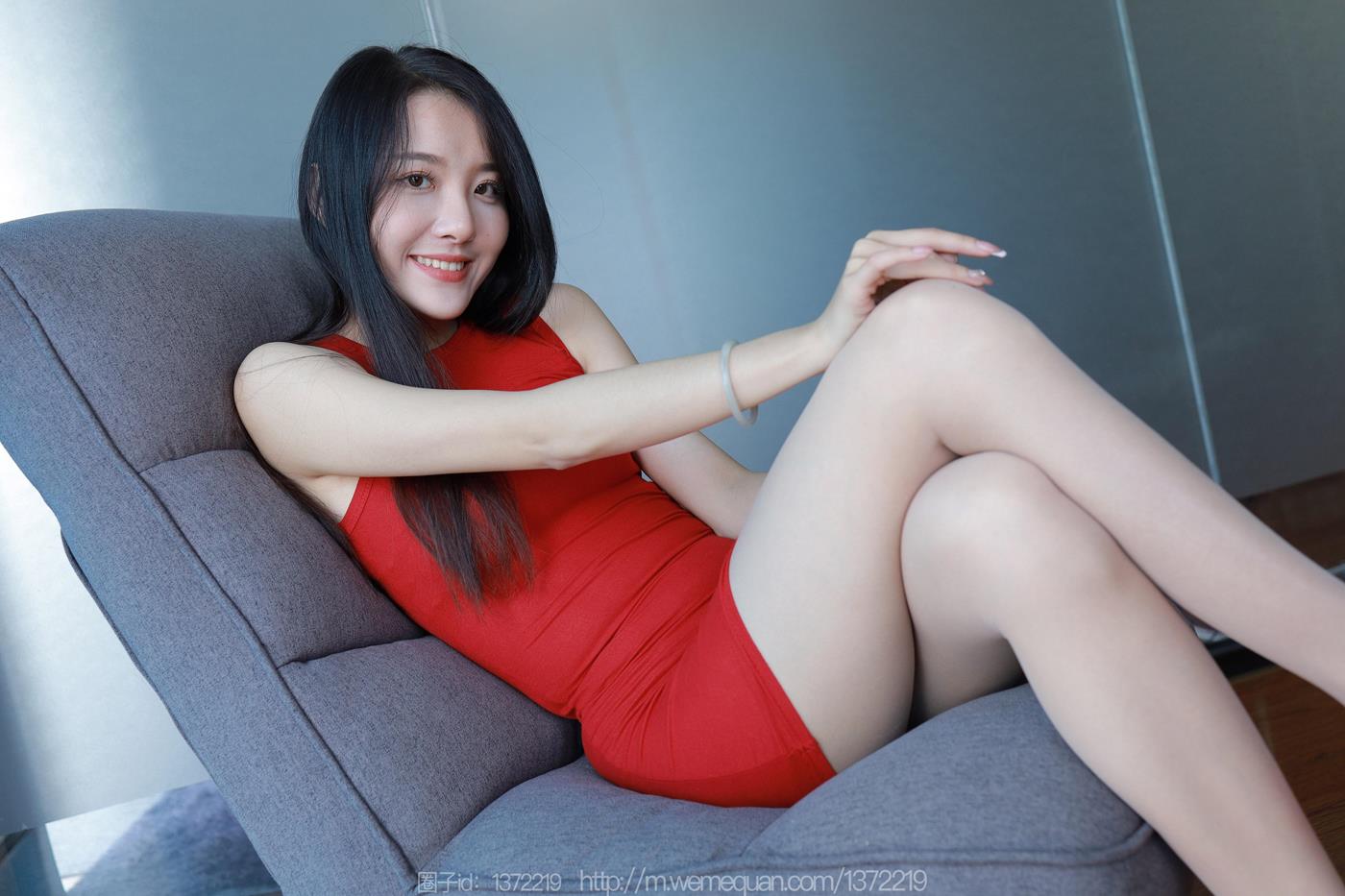 图片[53]-[IESS异思趣向] 2023.02.25 丝享家1372：婉萍《红色包臀裙》[88P] – 速更版-美库