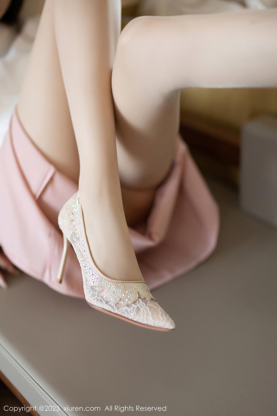 图片[16]-[Xiuren秀人网]2023.07.27 NO.7147 林星阑 粉色长裙与肉丝 [26+1P] – 速更版-美库