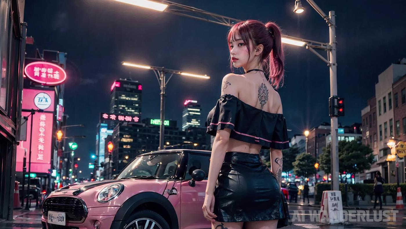 图片[17]-[AI绘画] 047 party girl’s fashion in the city2 [37] – 速更版-美库