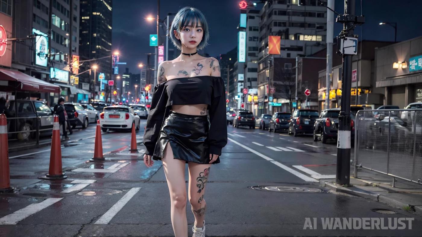 图片[20]-[AI绘画] 047 party girl’s fashion in the city2 [37] – 速更版-美库