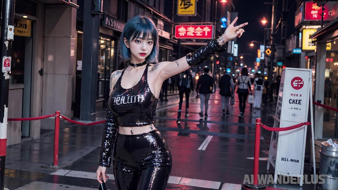 图片[22]-[AI绘画] 047 party girl’s fashion in the city2 [37] – 速更版-美库