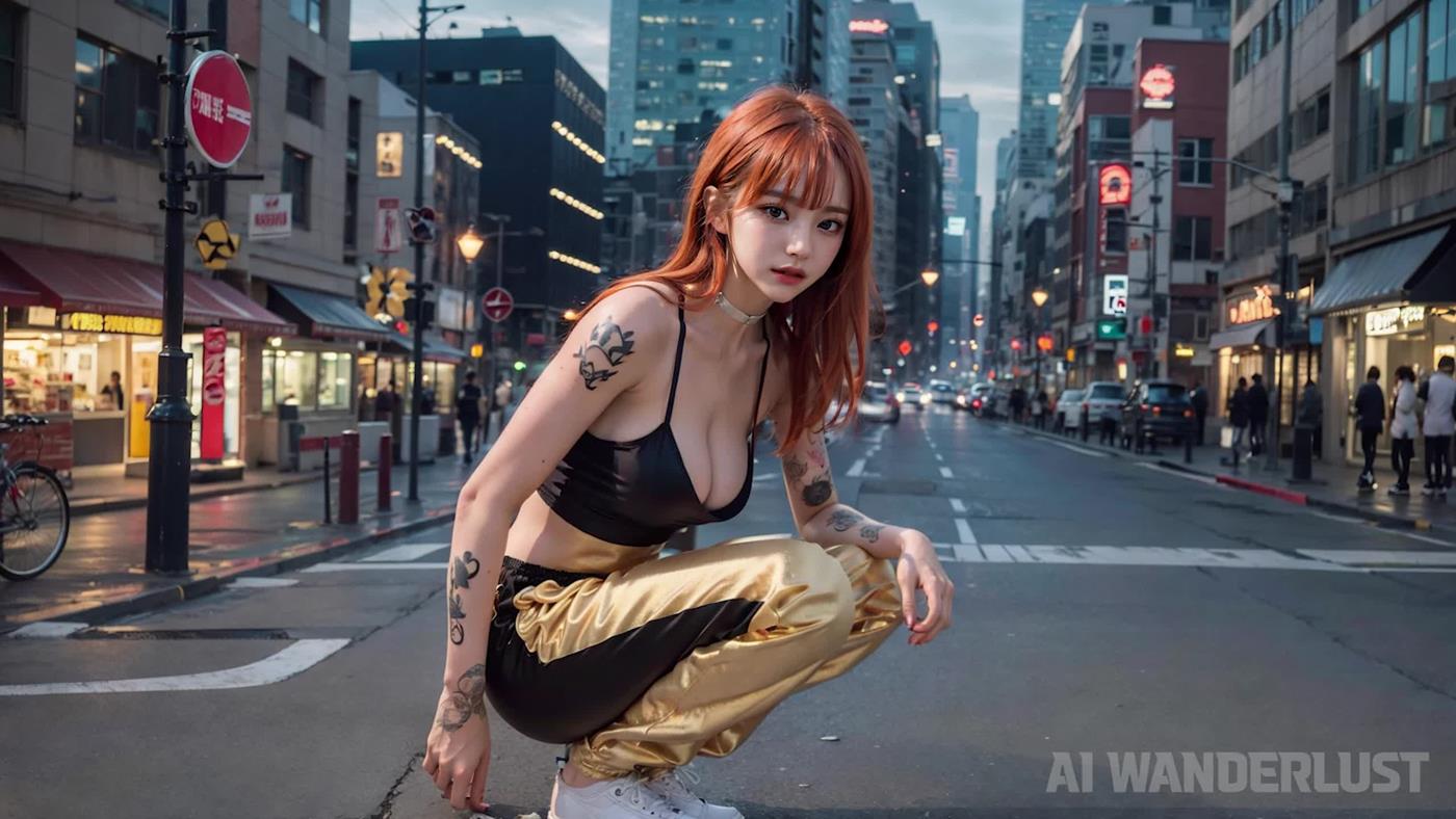 图片[25]-[AI绘画] 047 party girl’s fashion in the city2 [37] – 速更版-美库