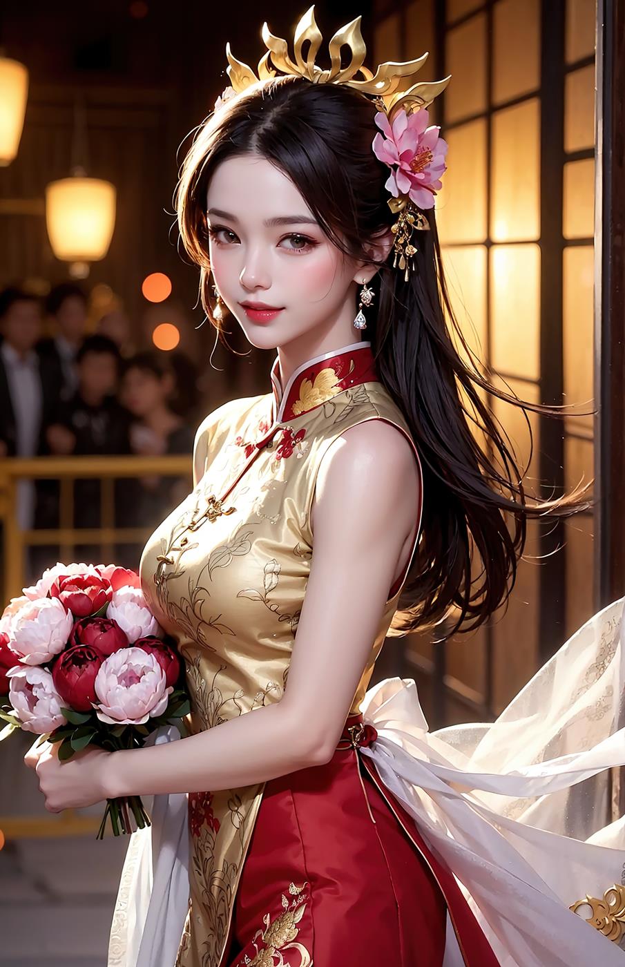 图片[10]-[[AI绘画] 050 国风 旗袍[36P] – 速更版-美库