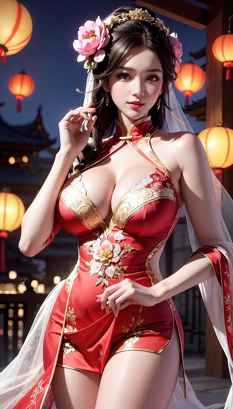 图片[14]-[[AI绘画] 050 国风 旗袍[36P] – 速更版-美库