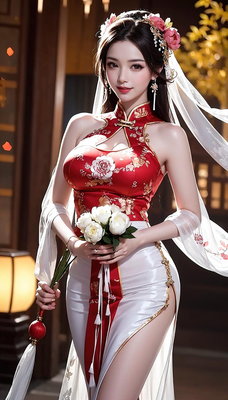 图片[21]-[[AI绘画] 050 国风 旗袍[36P] – 速更版-美库