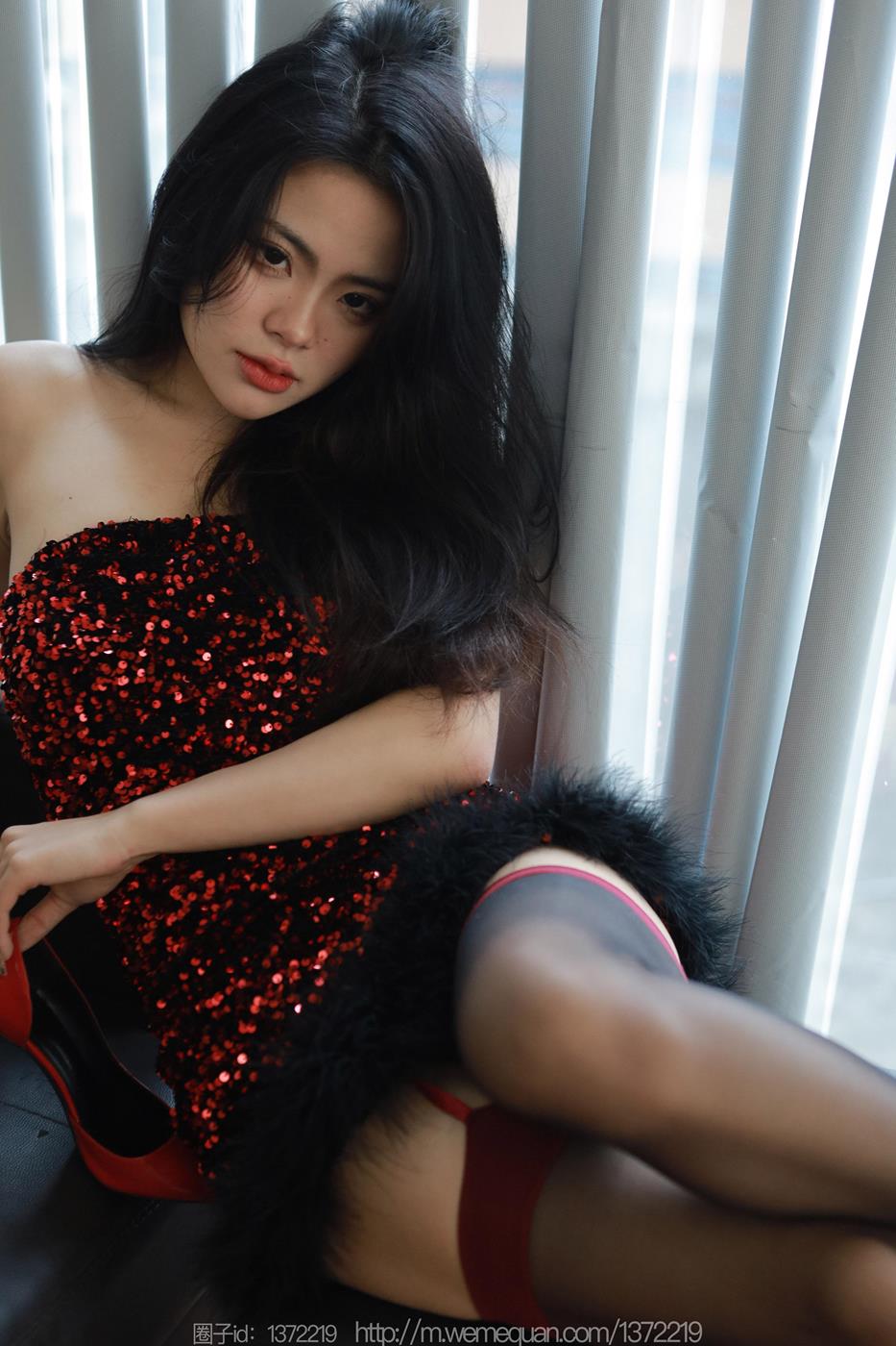 图片[12]-[IESS异思趣向] 2023.02.26 丝享家1373：兔兔《红裙女神（下）》[85P] – 速更版-美库