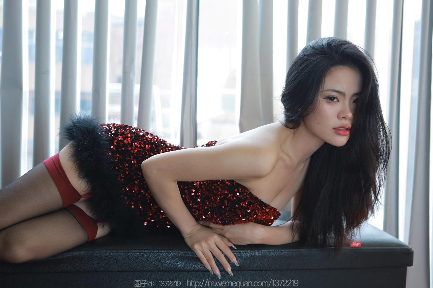 图片[23]-[IESS异思趣向] 2023.02.26 丝享家1373：兔兔《红裙女神（下）》[85P] – 速更版-美库