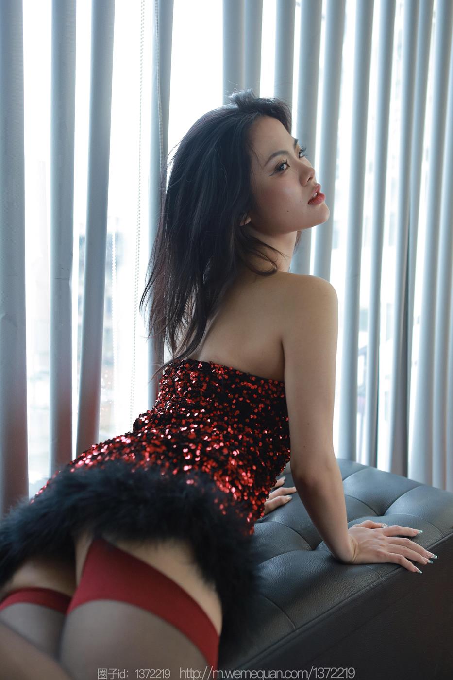 图片[58]-[IESS异思趣向] 2023.02.26 丝享家1373：兔兔《红裙女神（下）》[85P] – 速更版-美库