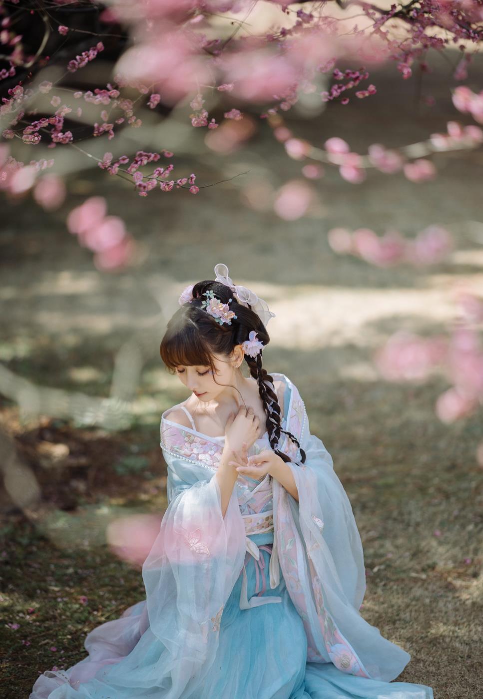 图片[11]-紫氯氯  – 二月梅花[18P] – 速更版-美库