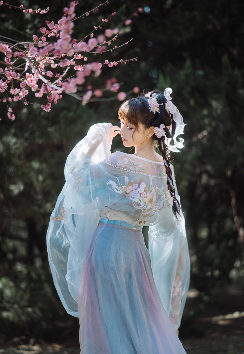 图片[13]-紫氯氯  – 二月梅花[18P] – 速更版-美库