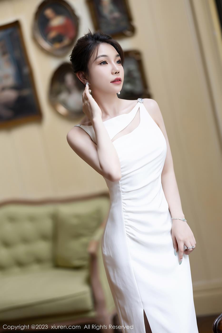 图片[11]-[Xiuren秀人网]2023.07.28 NO.7155 徐莉芝Booty 钢琴与纯白色的高贵 [21+1P] – 速更版-美库