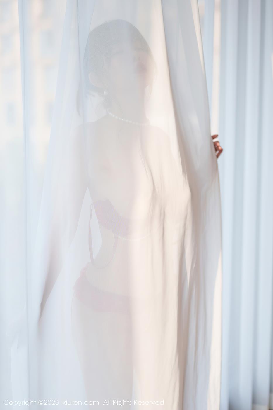 图片[10]-[Xiuren秀人网]2023.07.28 NO.7156 王雨纯 若影若线白纱[14+1P] – 速更版-美库