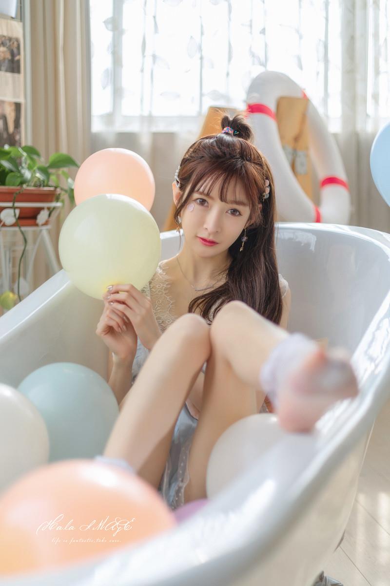 图片[11]-网紅Coser@王羽杉 雷丝连体比基尼[37P] – 速更版-美库