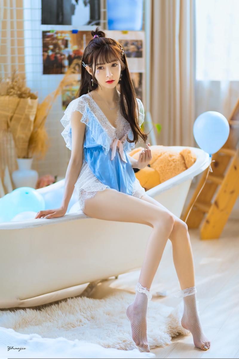 图片[20]-网紅Coser@王羽杉 雷丝连体比基尼[37P] – 速更版-美库