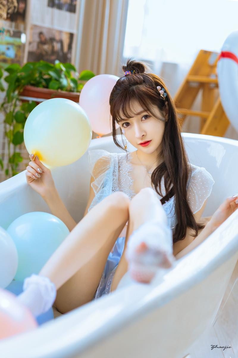 图片[23]-网紅Coser@王羽杉 雷丝连体比基尼[37P] – 速更版-美库