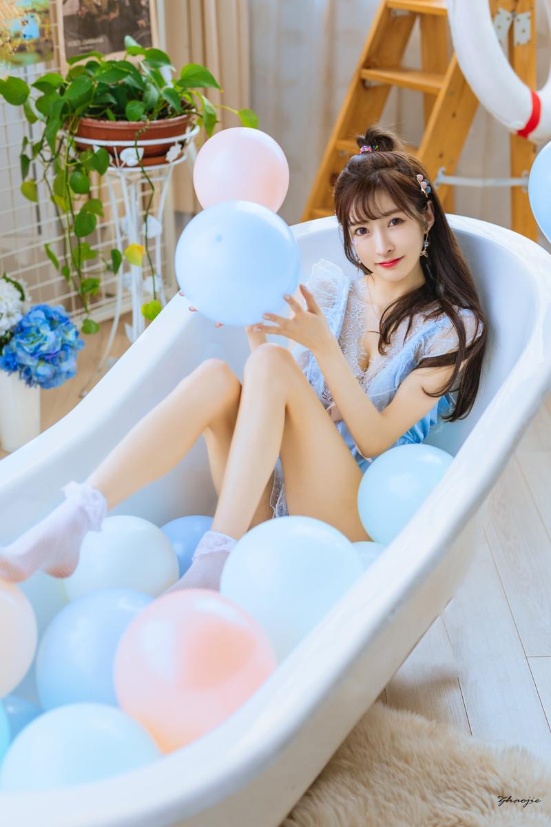 图片[25]-网紅Coser@王羽杉 雷丝连体比基尼[37P] – 速更版-美库