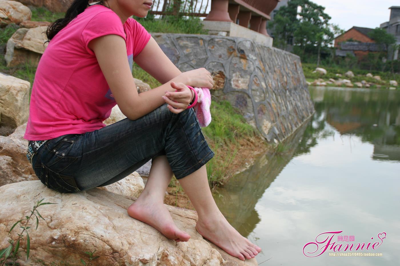 图片[15]-Fannie芬妮每足园 No.164 湖畔掠影 一湾清浅一波光 [59P] – 速更版-美库