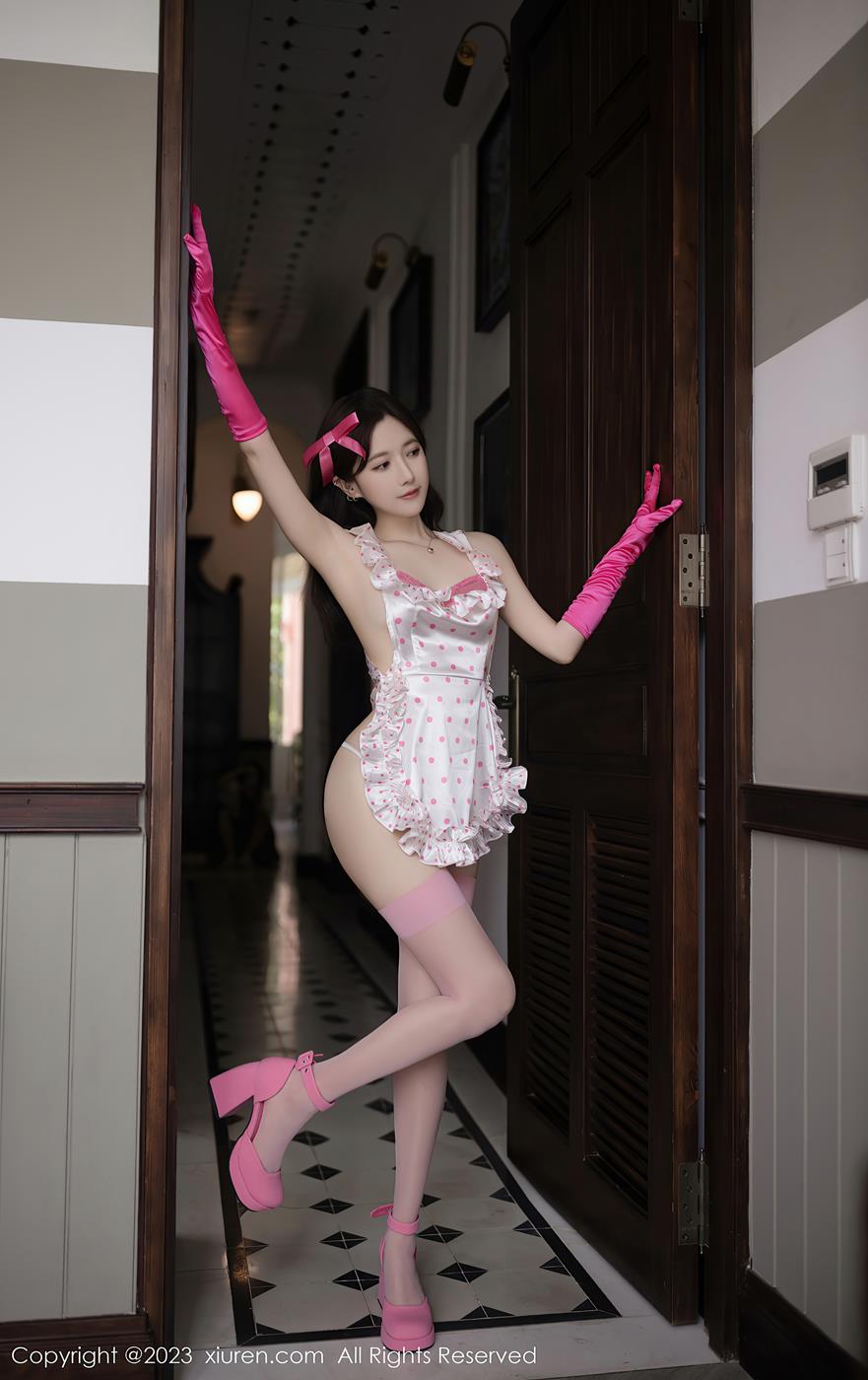 图片[11]-[Xiuren秀人网]2023.07.28 NO.7158 鱼子酱Fish 女仆的一天[12+1P] – 速更版-美库