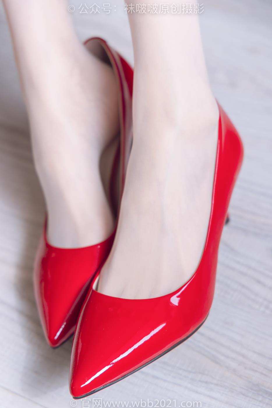 图片[27]-[BoBoSocks袜啵啵]NO.263 小甜豆稚予-两双高跟鞋、油亮肉丝、油亮白丝[140P] – 速更版-美库