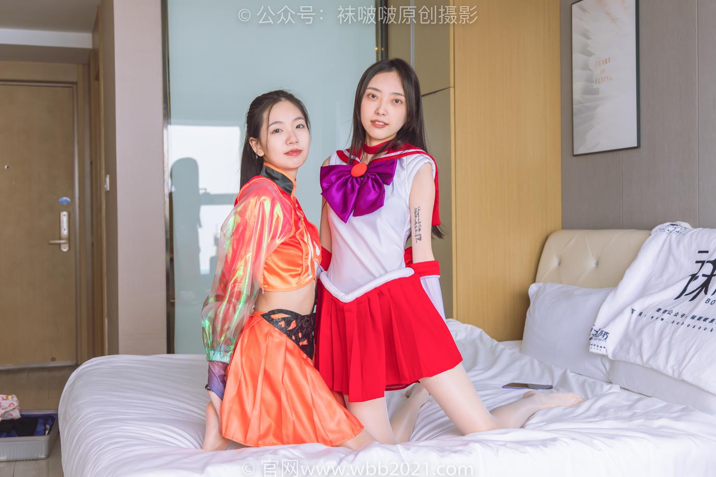 图片[56]-[BoBoSocks袜啵啵]NO.263 小甜豆稚予-两双高跟鞋、油亮肉丝、油亮白丝[140P] – 速更版-美库