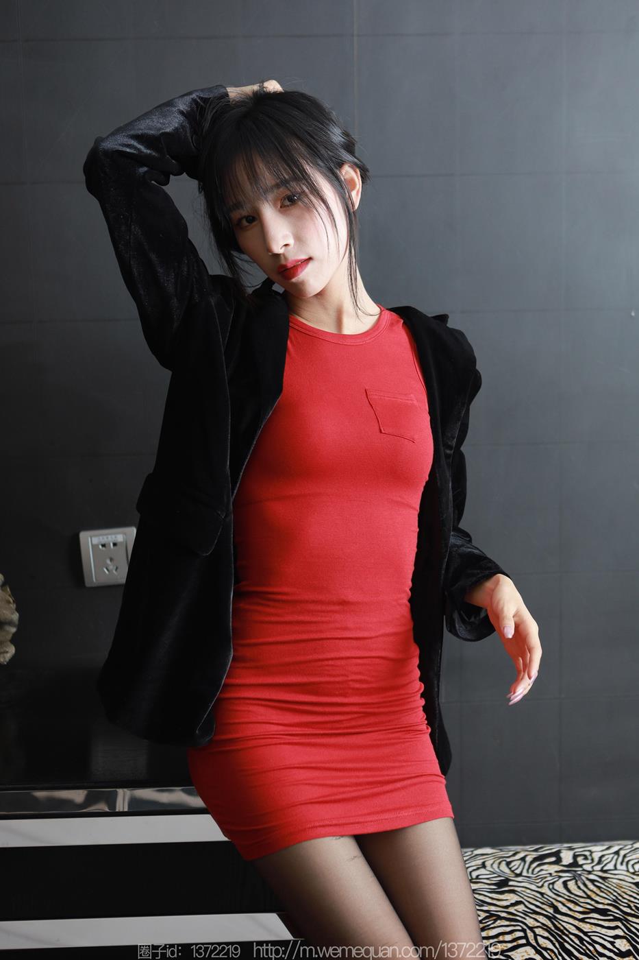 图片[32]-[IESS异思趣向] 2023.03.04 丝享家1380：美子《红色竖线》[80P] – 速更版-美库