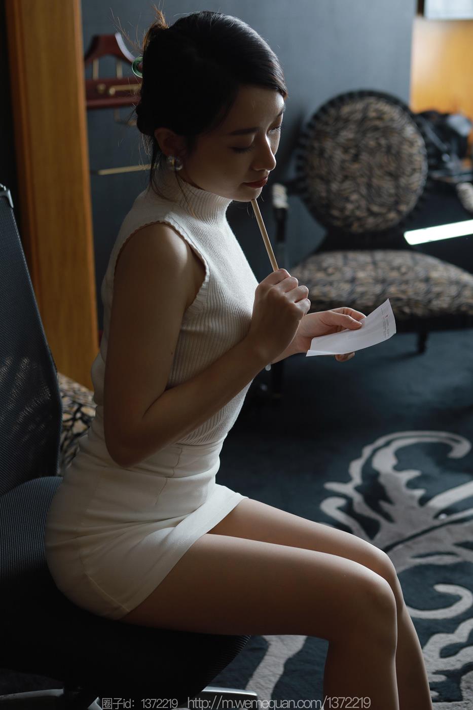 图片[54]-[IESS异思趣向] 2023.03.03 丝享家1379：小婕《白色茉莉》[93P] – 速更版-美库