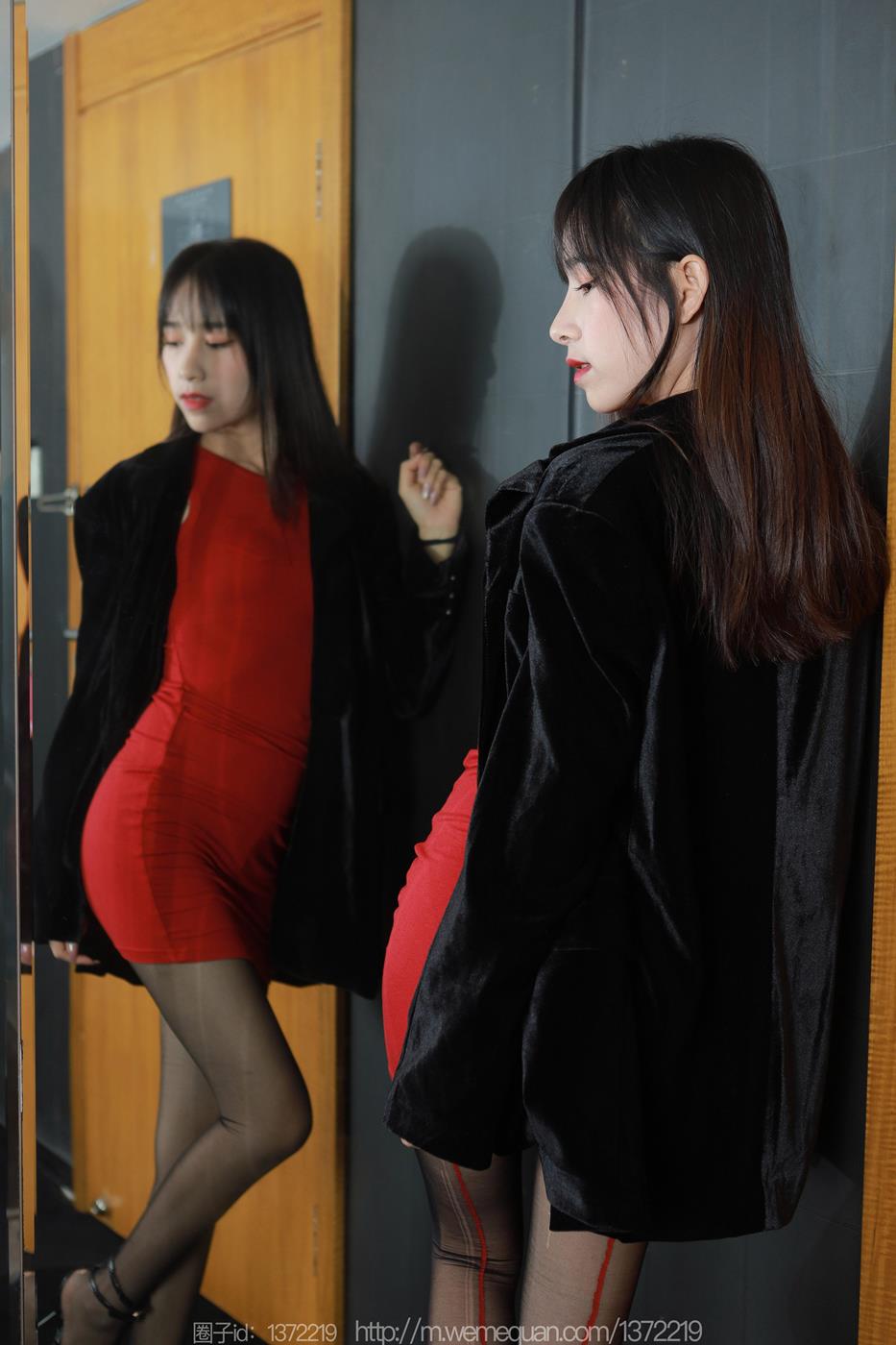 图片[70]-[IESS异思趣向] 2023.03.04 丝享家1380：美子《红色竖线》[80P] – 速更版-美库