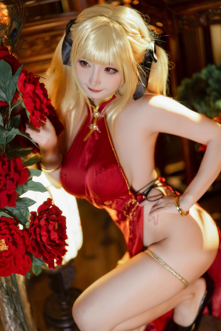 图片[22]-是三不是世w – 佣兵金发旗袍[40P] – 速更版-美库