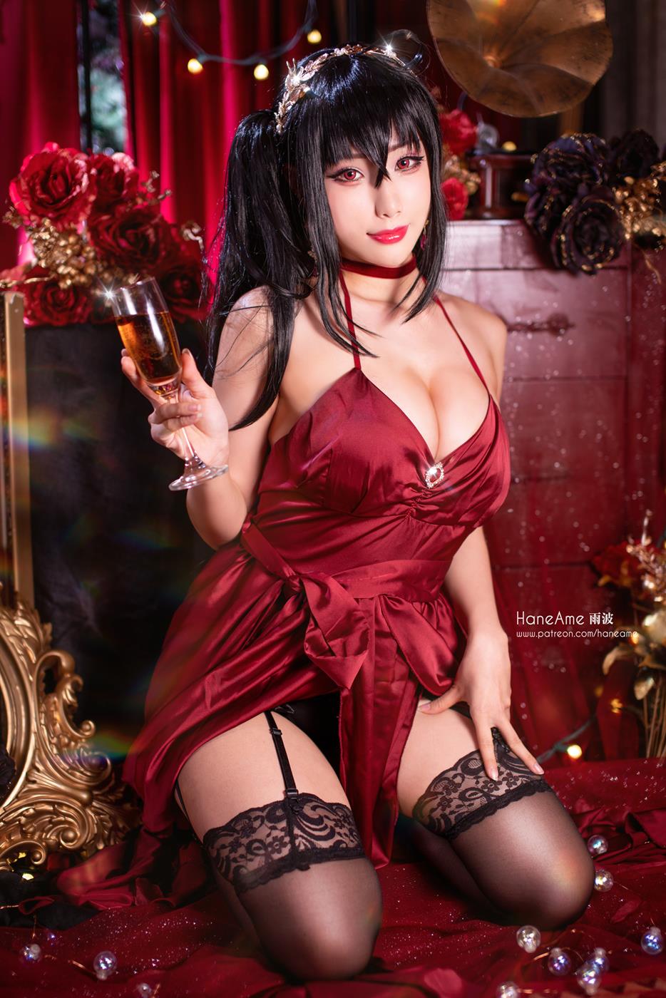 图片[15]-Hane Ame 雨波写真 – Taihou Gown (Azur Lane)[16P] – 速更版-美库