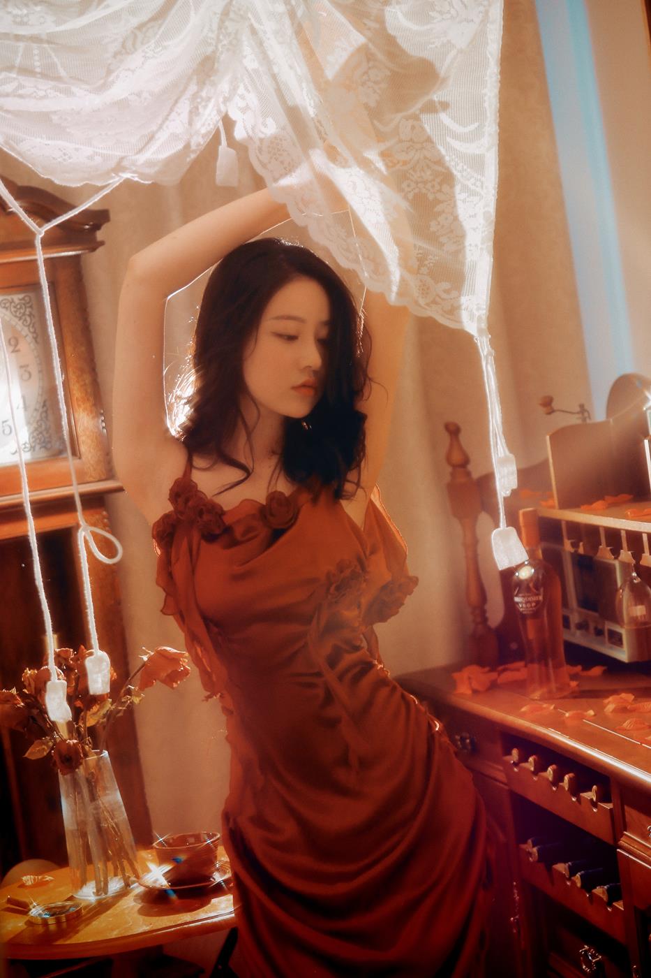 图片[28]-人气美女@年年nnian  落日蔷薇[29P] – 速更版-美库