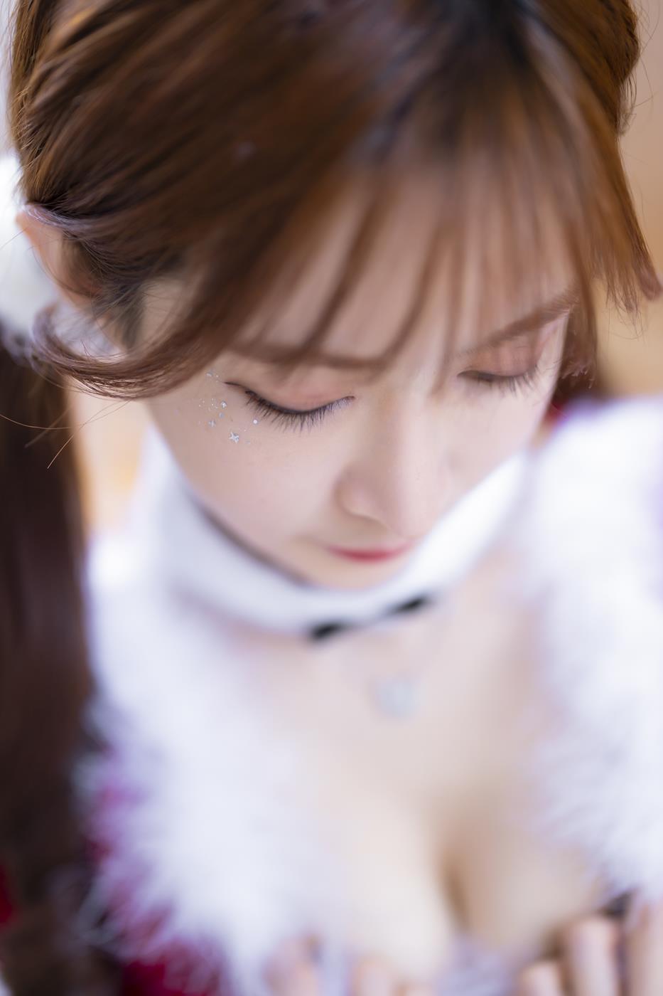 图片[35]-网紅Coser@王羽杉 圣诞特辑[38P] – 速更版-美库