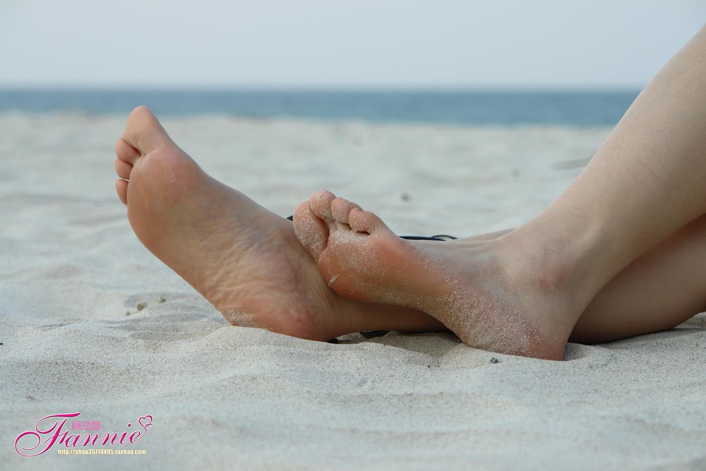 图片[11]-Fannie芬妮每足园 No.184 极致高跟魅惑 碧海银沙 [46P] – 速更版-美库