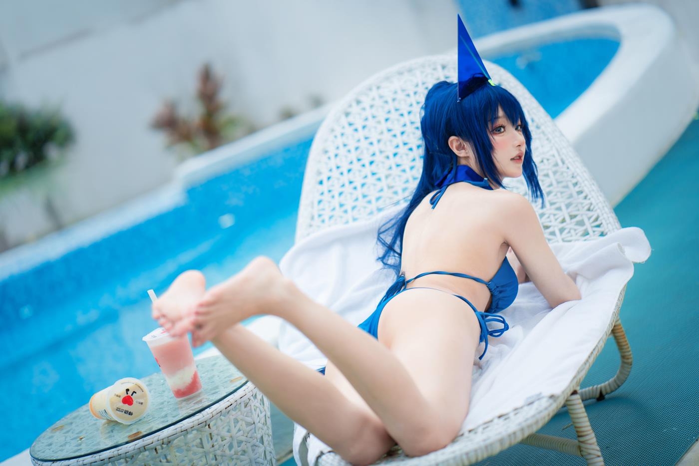 图片[13]-阿包也是兔娘  – 花园泳装[32P] – 速更版-美库