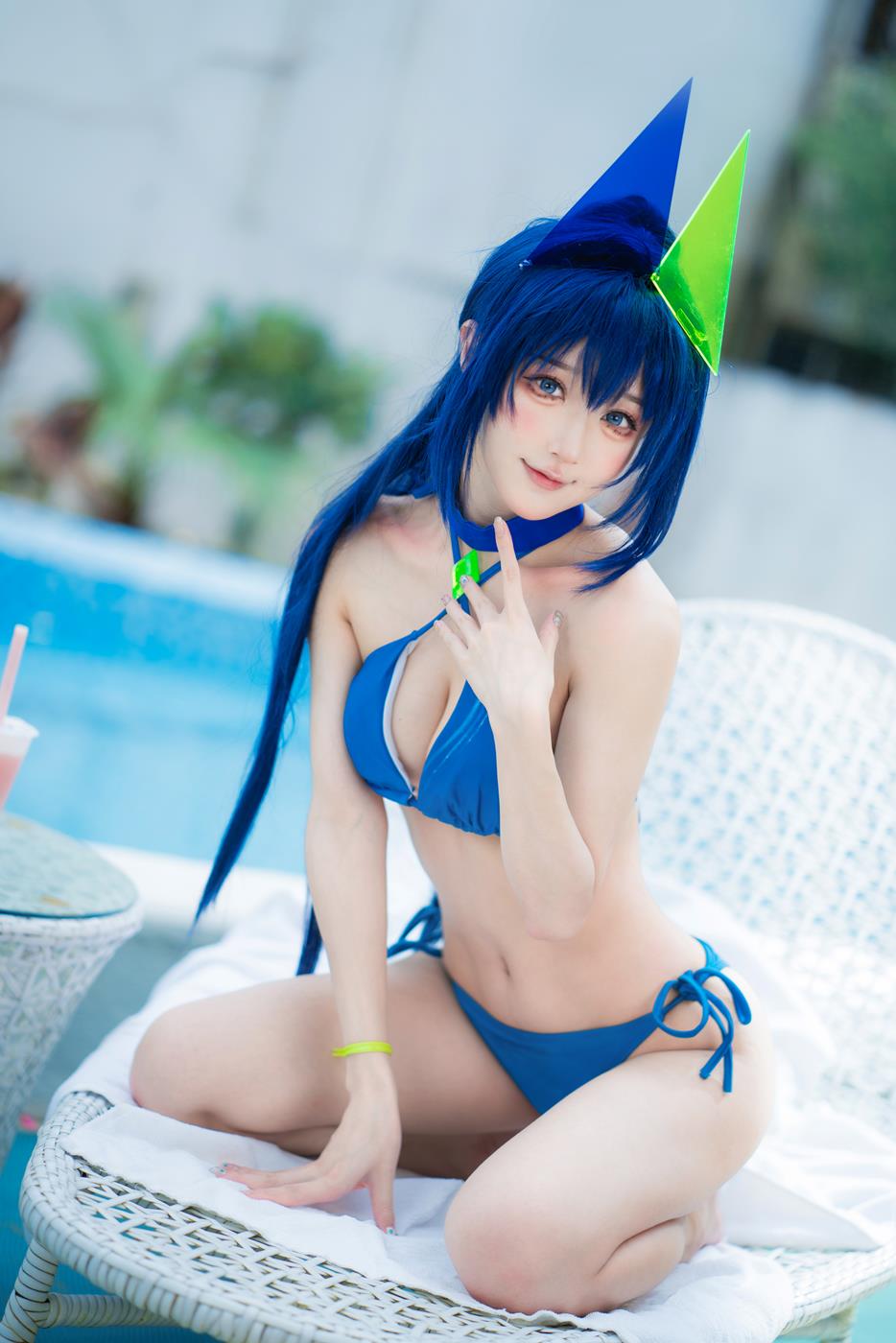图片[20]-阿包也是兔娘  – 花园泳装[32P] – 速更版-美库