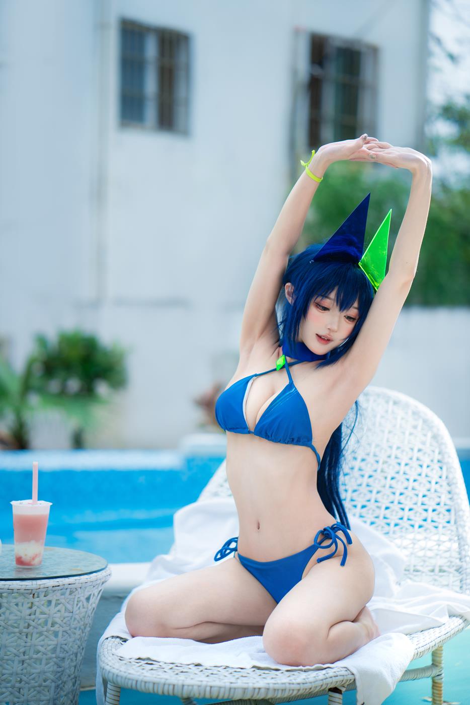 图片[22]-阿包也是兔娘  – 花园泳装[32P] – 速更版-美库
