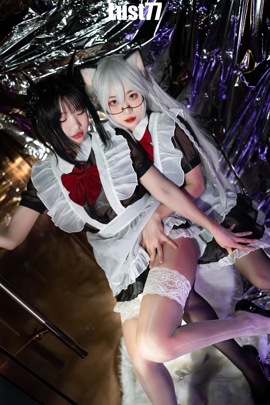 图片[27]-人气Coser@柒柒要乖哦 女仆の惩戒课 [33P] – 速更版-美库